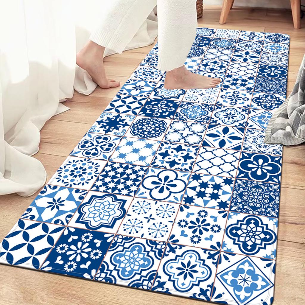 Mandala Patchwork Bedroom Carpet Bathroom Non-Slip Floor Rugs Used In Living Room LaundryRoom Kitchen Home Decoration Mat