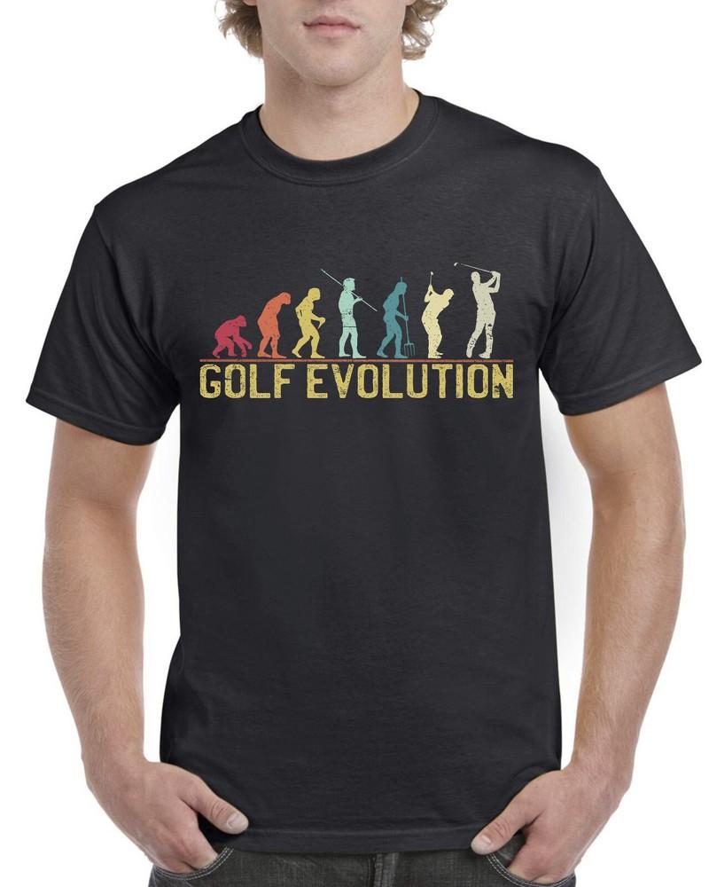 Top Gift T-Shirt for Dad: Evolution of Golf Sports Cotton Comfort