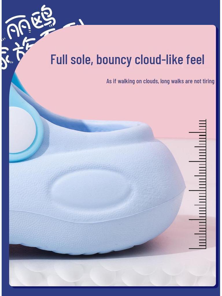 Sommer-Hausschuhe für Mädchen: Rutschfeste Sandalen für Kleinkinder für drinnen & Strand, Stilvolles Lochdesign