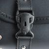 Motorbike Roll Saddlebags 2 Strap Buckle Closure Waterproof 2 Strap Buckle Closure Motorbike Tool Bag for Motorcycle