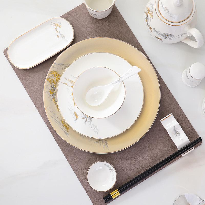 Elegant Zen Style Ceramic Tableware Set