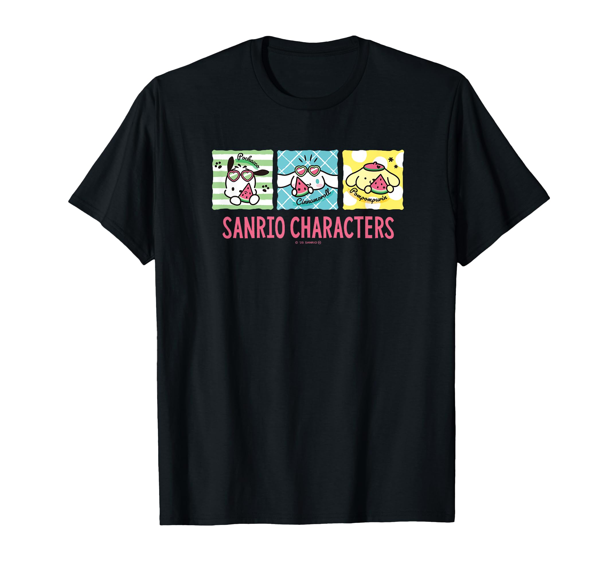 

Sanrio Characters Watermelon Mania T-shirt чёрный