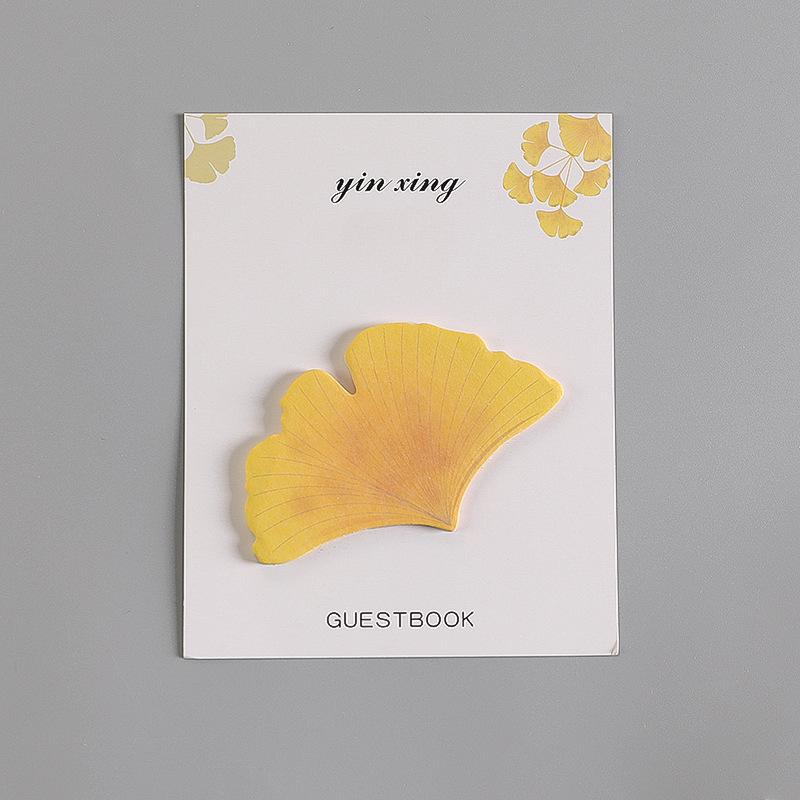 Creative Leaves Sticky Notes Student Message Notepad N Times Stickers Simulation Leaves Sticky Notes Notes