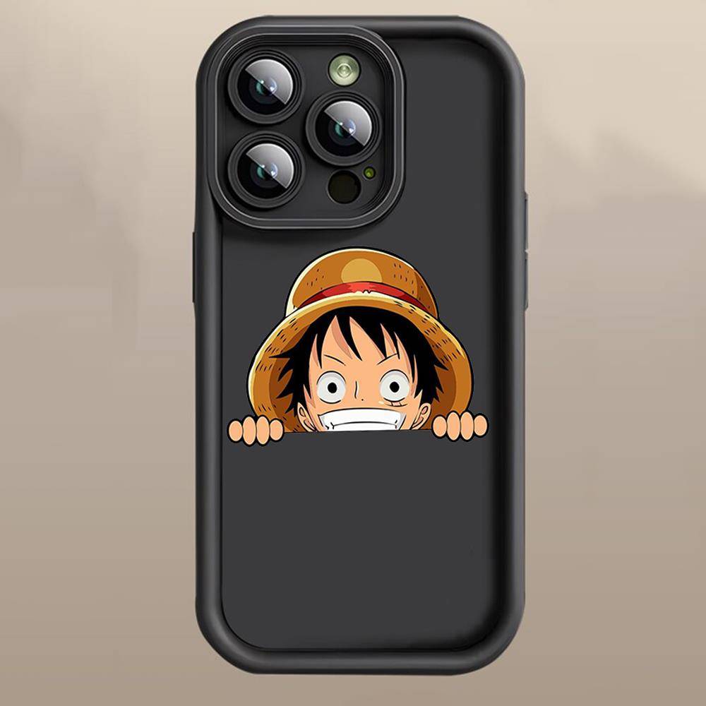 

Чехол D-17 Luffy для iPhone 15 14 13 12 8 Plus Samsung S24 S23 Ultra A04S A05S Huawei P40 P50 P60 Nova 11 Pro Max OPPO A17K Reno 10 iPhone 14 олений