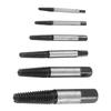 6 Pcs Steel Screw Extractor Spiral Groove Bolt Extractor Easy Screw Remover  Home Repairs