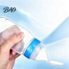 Baby Shower Gift for Newborns Silicone Squeeze Spoon, Single-handed Rice Cereal Bottle with Portable Feeding Utensils Flow Control, Easy Clean