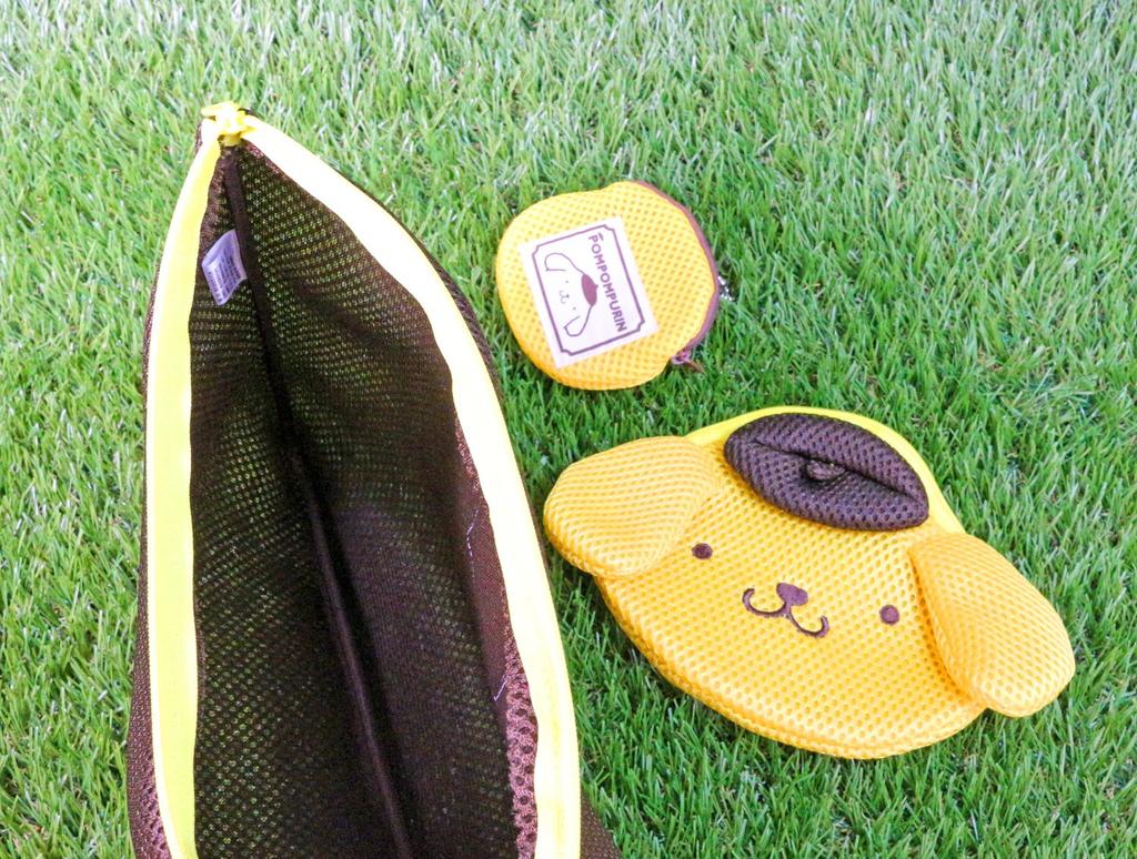 Pompompurin Mesh Pouch Set 30694369 3-Piece