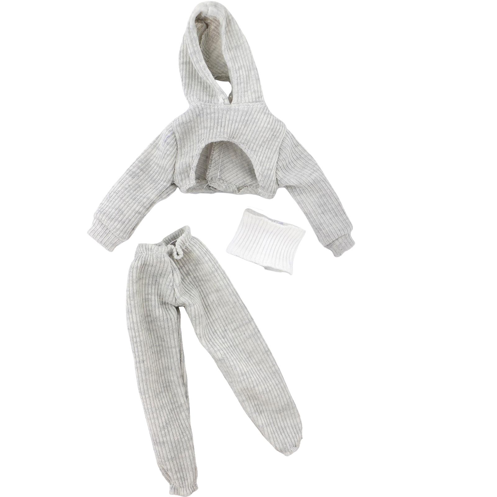 

1/6 Одежда для кукол-девочек Высококачественная модная одежда с аксессуарами для куклы Барби Детский игровой домик Подарок(НЕТ КУКЛ)