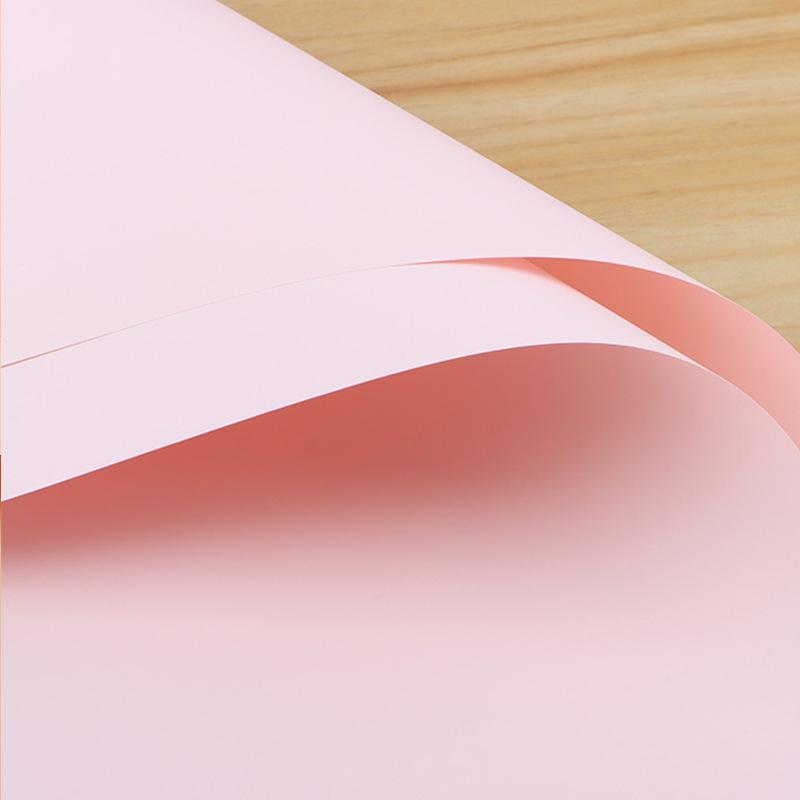 55x55cm Flower Wrapping Paper Foggy Waterproof Packing Festival Bouquet DIY Material Translucent Solid Color Decoration Paper