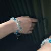 Xiaohongshu New Chinese Amethyst Beaded Bracelet Light Luxury Niche Exquisite Fairy Bracelet Girlfriend Gift