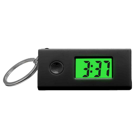 

Электронные часы Ударопрочный ЖК-дисплей Прочный АБС-пластик Мини Цифровой будильник для офиса чёрный