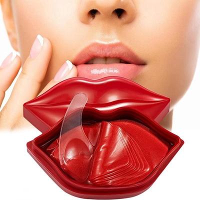 20 Stück Kirsche feuchtigkeitsspendende feuchtigkeitsspendende Lippenmaske Anti-Trocknung aufhellende Lippenlinien Lippenpflege