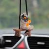 Car Pendant Hanging Ornament Astronaut New Year Gifts Rearview Mirrors Pendant