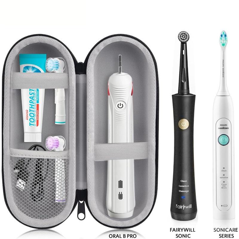 1pcs Convenient Electric Toothbrush Travel Storage Box Toothbrush Protector Travel Toothbrush Toothpaste Storage Box LXYJSN04