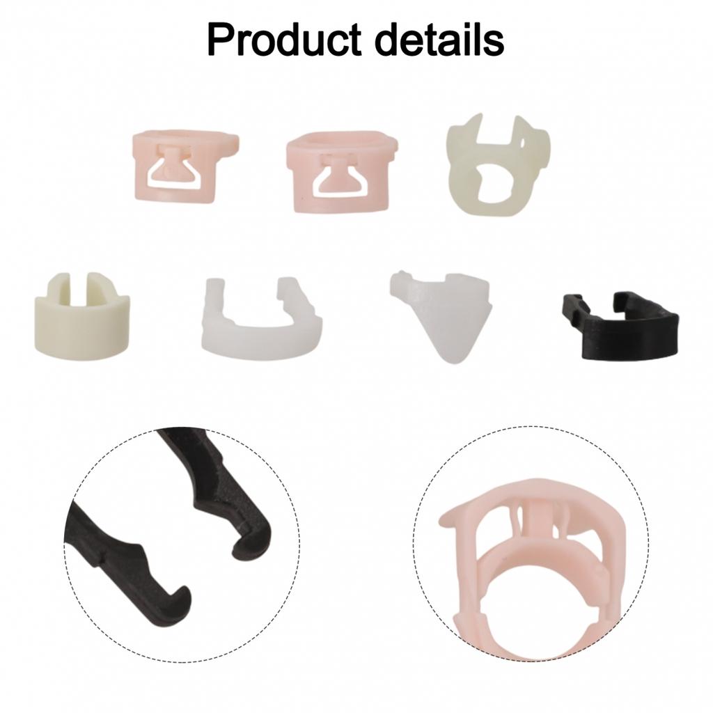 70 Pieces Swordfish 61280 Fuel Line Retainer Clip Assortment For Ford New