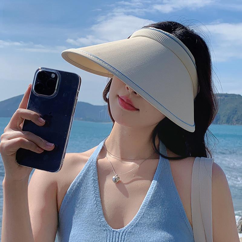 Sun Hat For Women With Large Brim Uv Protection Summer Outdoor Sunshade