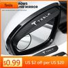 Car Sticker Tesla 2PCS Car mirror blind spot mirror rain stop reversing mirror For Tesla Model 3 Model S Model Y Roadster SpaceX