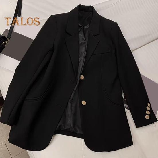Women's Jacket Suit Casual Office Blazer Female Coat Lapel Collar Business Jacket for Work Party Outdoor Leisure Time
