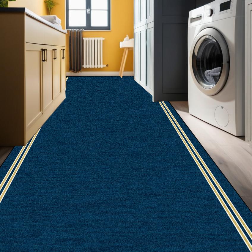 Modern Geometric Corridor Carpet Kitchen Decor Non-slip Runner Rugs Bathroom Passageway Entrance Door Mat Hotel Lobby Long Rugs