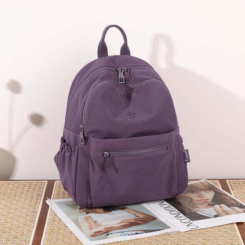 Large Capacity Outdoor Sports Backpack Women's Casual Travel Bag Student Book Bag Simple Design Double Shoulder Bag
