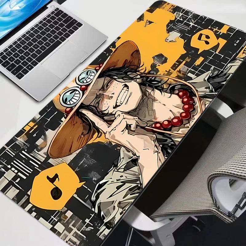 Mouse Pad Computer Speed One Piece Anime Type Carpet Mat For esports Players Laptop Keyboard Mousepad Office Desk Mat