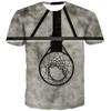 Basketball Sports T-shirt 3D Print Playground Outdoor Round Neck T Shirts Daily Casual Fashion Hobbies Cool Pattern Tee Tops