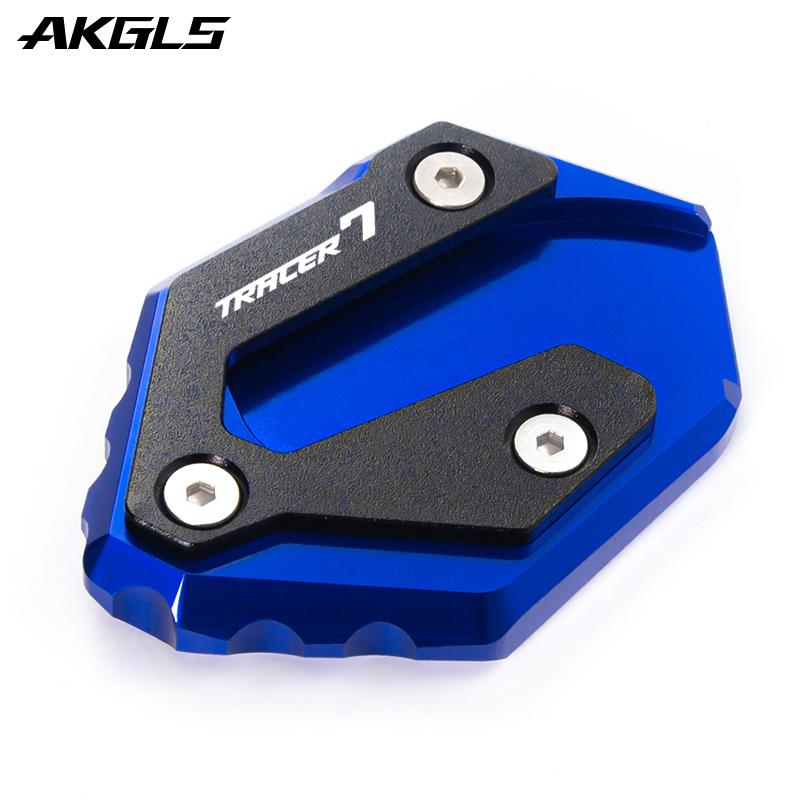 For YAMAHA Tracer 7 GT  Tracer 700 GT 2015- Tracer700/gt Accessories Side Stand Extender Pad Enlarged Stand