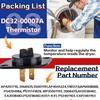 Dryer Thermal Fuse Kit - DC47-00016A Thermal Fuse & DC96-00887A Thermostat & DC32-00007A Thermistor & DC47-00018A High Limit Thermostat,Replacement