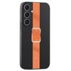 For Samsung Galaxy S25+ Case Leather+TPU+Acrylic Anti-Scratch Phone Cover