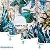 Stained Glass Turtle Shower Curtain Sea Life Art Ocean Pattern Starfish Jellyfish Mosaic Design Bath Decor Waterproof Fabric