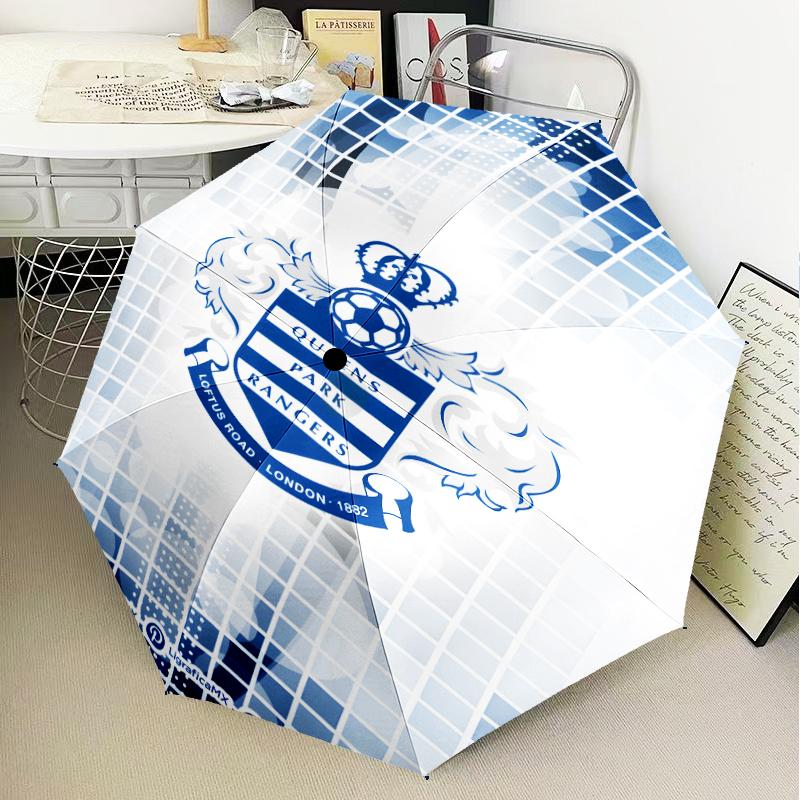 Queen's Rangers Crest Umbrella 8-Frame for Travel, Camping, Casual Lightweight Portable Umbrella, Essential for Every Family Holidays Gift