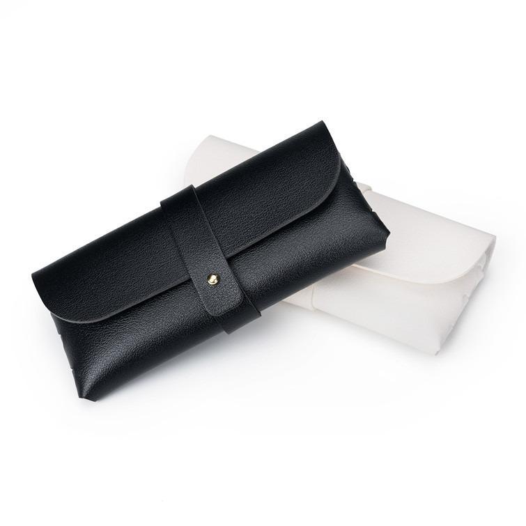 Handmade Leather Sunglasses Case - Portable Eyewear Pouch and Storage Box