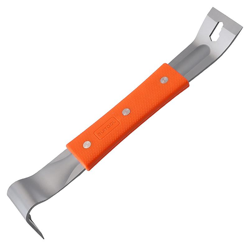 Pry Bar Stainless Steel Nut Crowbar With M4-M6 Hexagon Socket And Wrench Angle Head Nail Puller For Prying Lifting Pulling