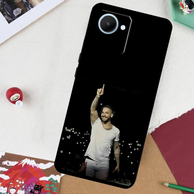 Singer Maluma For Realme GT7 Pro GT 6T 5 6 C67 C75 C61 C55 C53 C51 C21Y C25S 10 11 12 13 14 Pro Plus Case