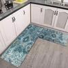 Non Slip Washable Kitchen Rug Vibrant Colors Home Decorative Mat Anti Skid Floor Carpet Practical Housewarming Gift