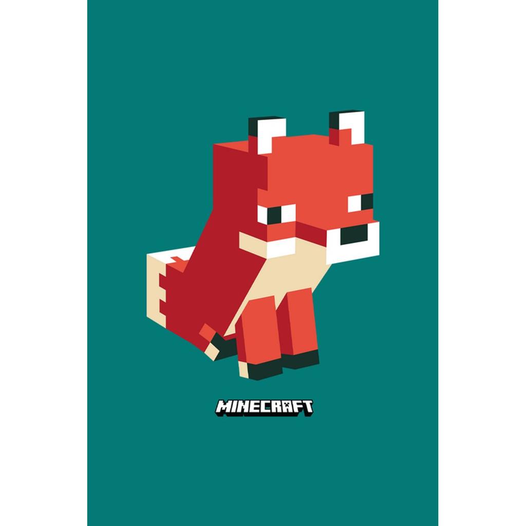 Minecraft Unisex Adult Foxy T-Shirt
