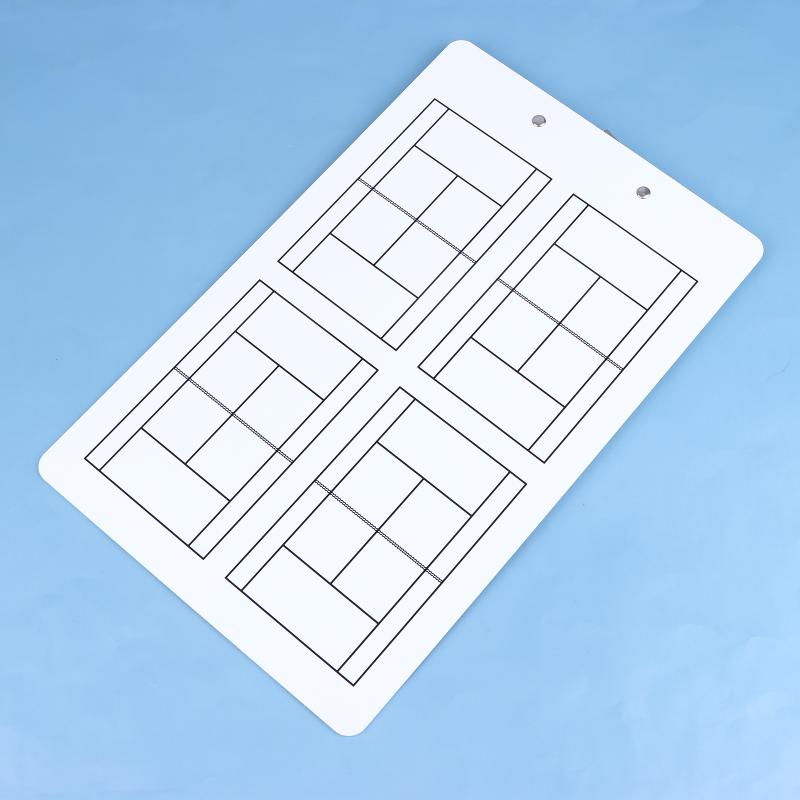 35x22CM Tennis Coaching Board Dry Erase Magnetic Strategy Clipboard for Coaches Reusable Planning Tool for Classroom and Courtside Use