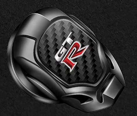 (MHNETY) Engine Push Button Cover Suitable for G-T-R Car Start Stop Button Switch Decorative