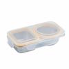 Leakproof Food Divided Box Microwave-Safe Snack Container Portable Meal Prep Container  Travel