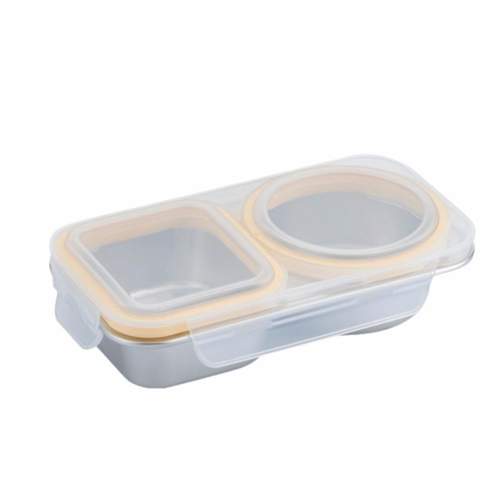 Leakproof Food Divided Box Microwave-Safe Snack Container Portable Meal Prep Container Travel