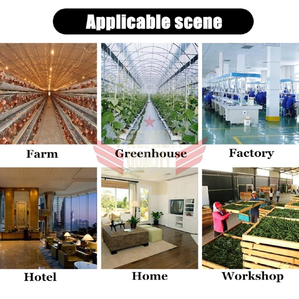 3000W Industrial Electric Heater Fan portable Space Heater Warm Workshop Garage Air Fan Commercial Blower lantai Circulating hot air blower