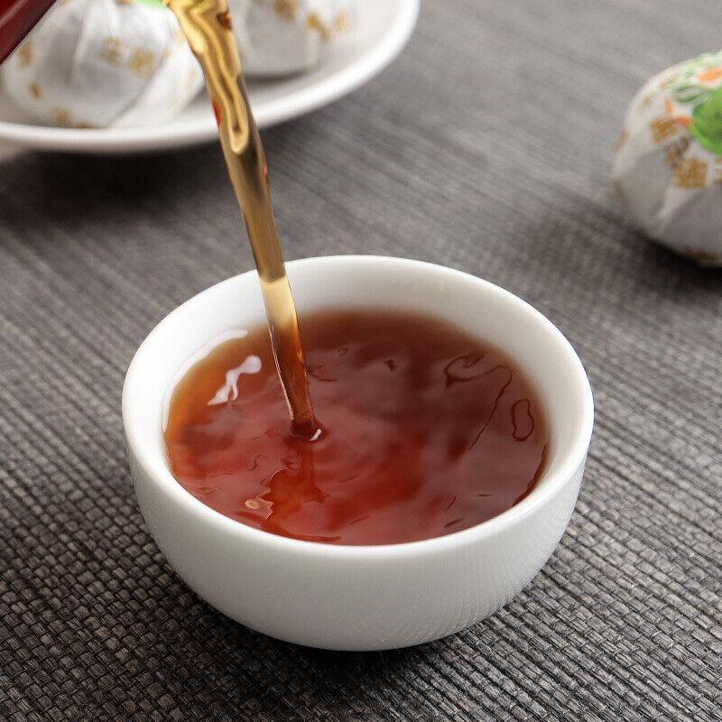 500 г листьев чая Юньнань Пуэр (Мэйцзян) Спелый чай Сяоцинкан Пуэр — фото 3