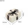 Light Luxury Bowknot Tissue Box Living Room Bathroom Ceramic Tissue Box Decoration Home Decoration Art Napkin Storage Box Gift