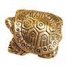 1Pc Antike Massivmessing Schildkröte Ornamente Langlebigkeit Tier Skulptur Home-Office Schreibtisch Dekorative Simulation Ornament