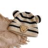 Children's hats Infants autumn and winter knitted hats Baby warm thickened boys and girls ins cute wool hats