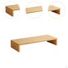 Stand Riser Bracket Durability Premium Ergonomic Versatile Wooden for Dorm Home Apartments Workplace