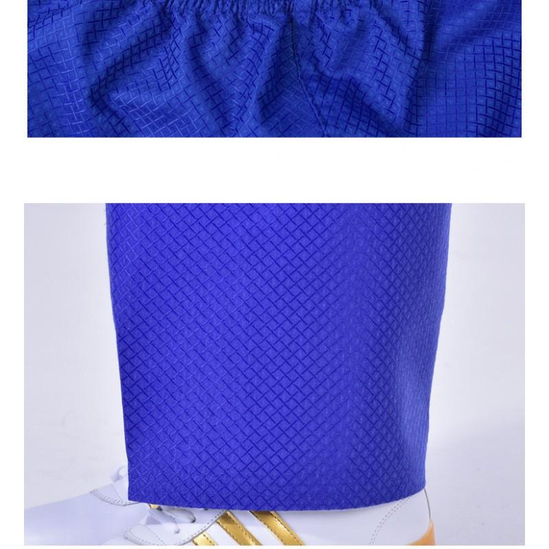 Taekwondo Kimono Set S Vyšívaným Potiskem Pás Bílý Červený Modrý Bavlněné Gi Tréninkové Výkonnostní Děti Dospělí