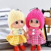 6Pcs Animals Key Chain Cute  Kids Plush Dolls Keychain Soft Stuffed Toys