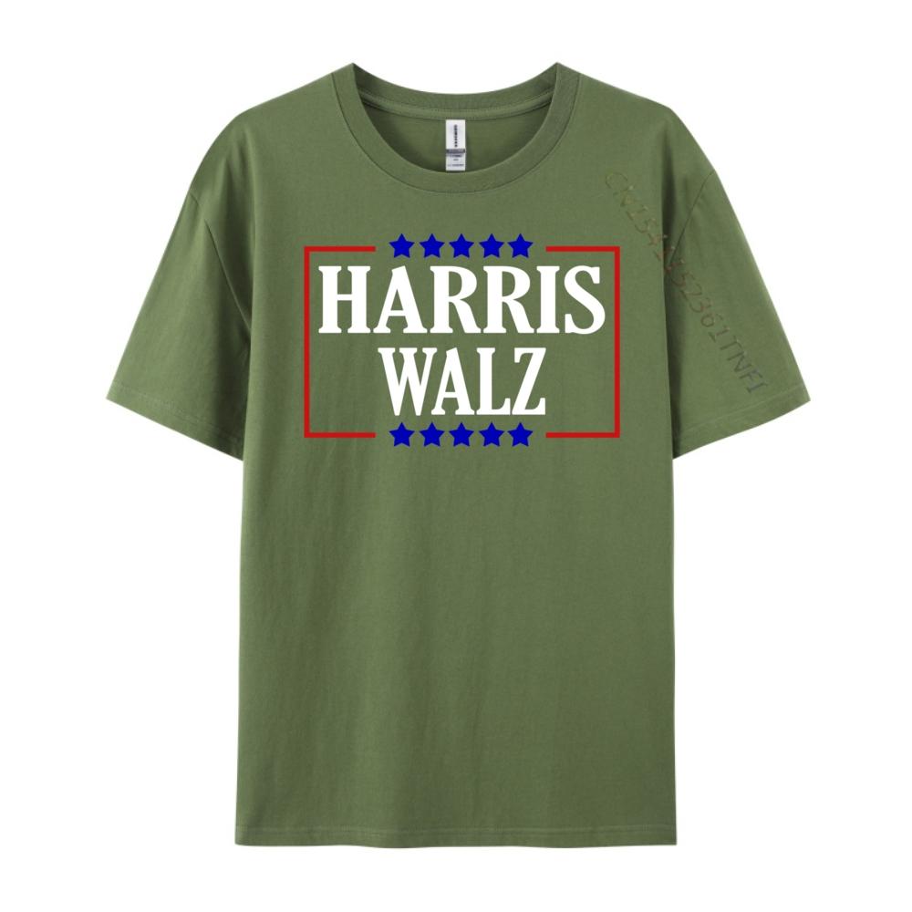 Kamala Harris President Tim Walz Vp Harris Walz Unisexs Designer T Shirt Soft Luxury Brand Character Tees