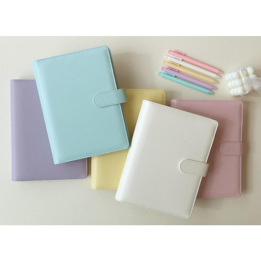 Bom Bom Macaron 6-Round Pokabinder A5 Diary Album with Inner Pages